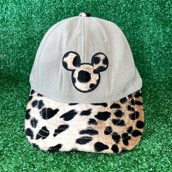 Official Walt Disney World Animal Kingdom Hat Cheetah/Animal Print - Picture 1 of 5